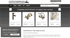 Desktop Screenshot of csaptelepek.com